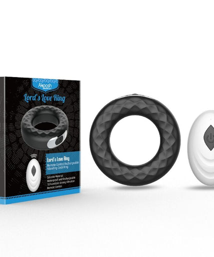 Armony – Lord's Love Ring Vibrator Remote Control Black