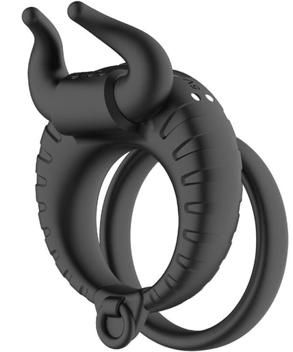 Armony – Bull's Pasion Ring Vibrator 10 Speeds Black