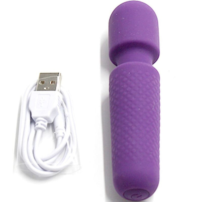 Armony – Ihr magischer Massager & Vibrator Wiederaufladbar 10 Vibrationsstab Punkte Lila