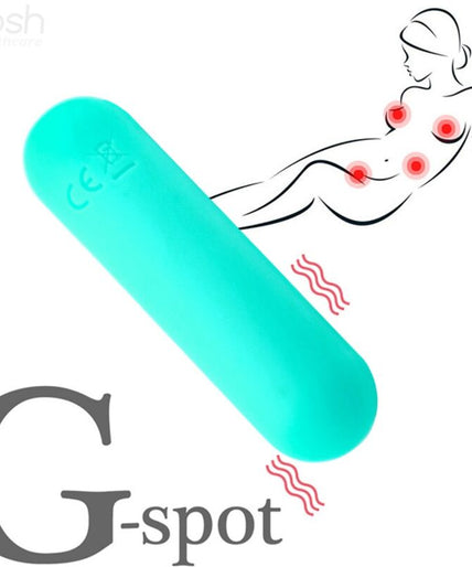 Armony – Splash Haha Vibrator Bullet Silicone 10 Vibrations 75 X 19 Cm Green