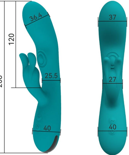 Armony – Dancing Bunny Vibrator Rabbit 10 Geschwindigkeiten Grün
