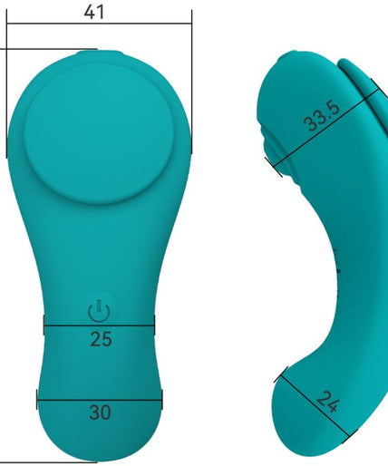 Armony – Pleasure Panty Vibrator Remote Control 3 Speeds Green