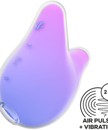Satisfyer – Mermaid Vibes Stimulator & Vibrator Violet And Pink