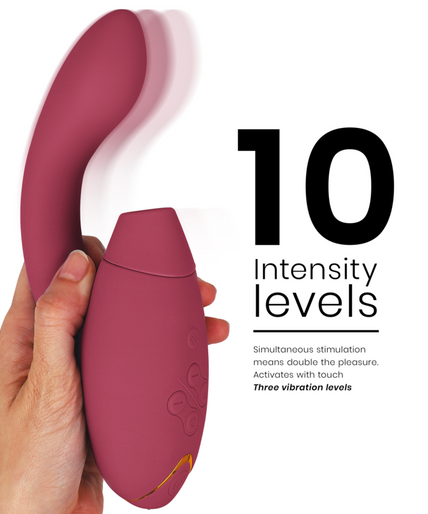 Womanizer – Duo 2 Stimulator Bordeaux