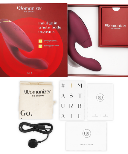 Womanizer – Duo 2 Stimulator Bordeaux