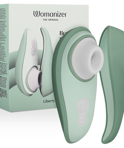 Womanizer – Liberty 2 Clitoris Stimulator & Suction Light Green