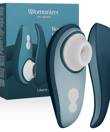 Womanizer – Liberty 2 Clitoris Stimulator & Suction Blue