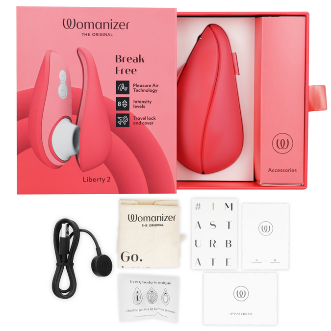 Womanizer – Liberty 2 Klitoris Stimulator & Saugfunktion Pink