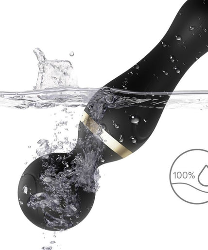 Armony – Freeza Massager & Vibrator Super Flexible Head Black