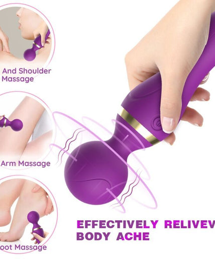 Armony – Freeza Massager & Vibrator Super Flexible Head Black