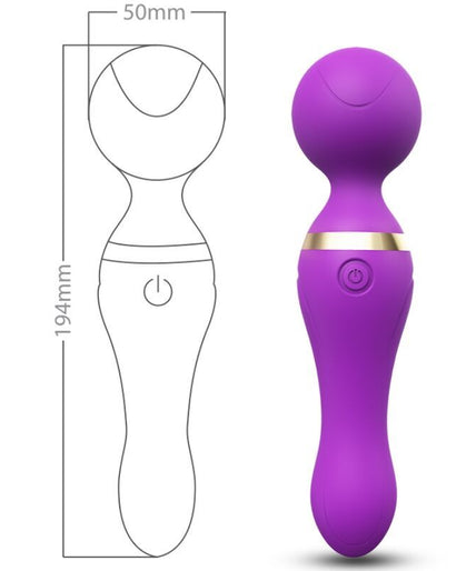 Armony – Freeza Massager & Vibrator Super Flexible Head Purple