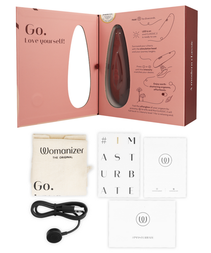Womanizer – Classic 2 Klitorisstimulator Bordeaux