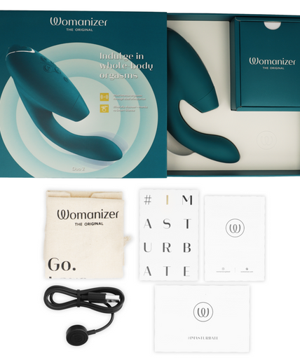Womanizer – Duo 2 Stimulator Blue Petrol