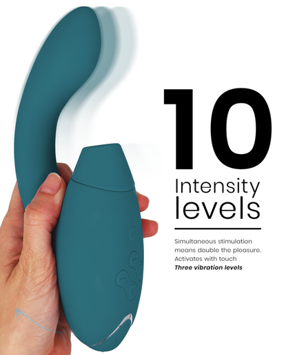 Womanizer – Duo 2 Stimulator Blue Petrol