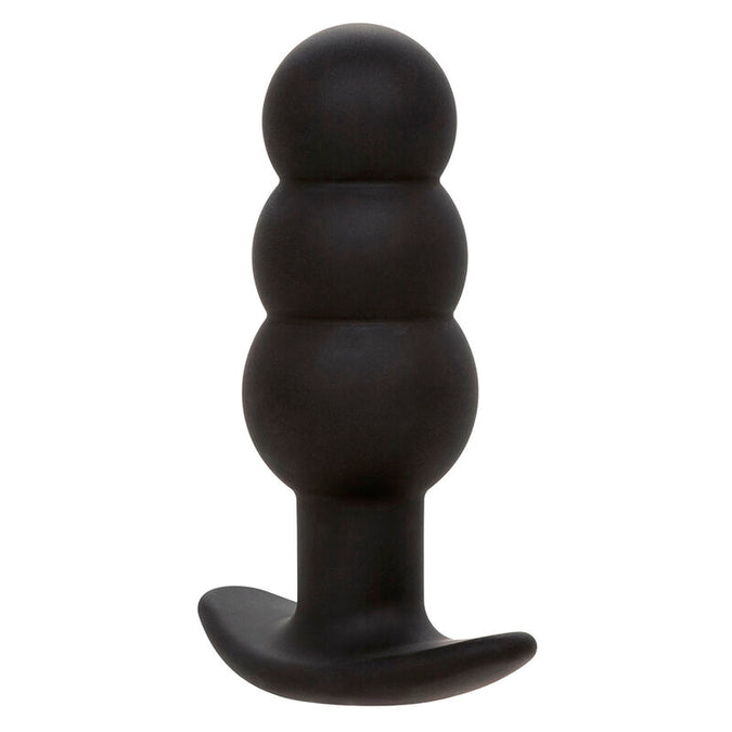 Calexotics – Rock Bottom Perlen Analplug 10 Vibrationen Silikon Schwarz