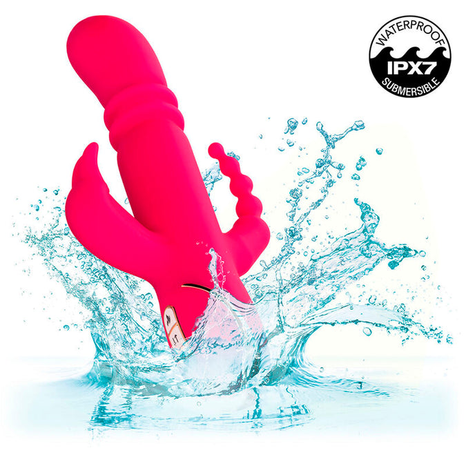 Calexotics – Jack Fantasy Dreifach beheizter Vibrator Rabbit Pink
