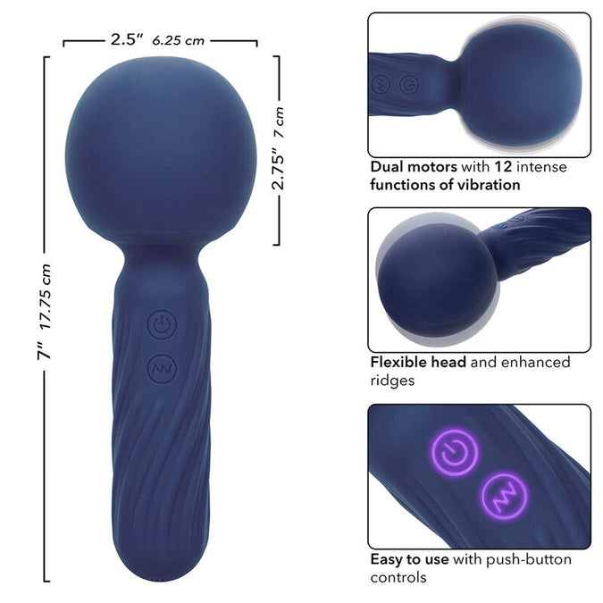 Calexotics – Charisma Seduction Massager 12 Funktionen 17,75 Cm X 6,25 Cm Lila