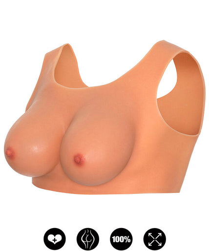 Hidden Desire – Alter Ego tragbares Brusttop E-Cup Hautfarbe