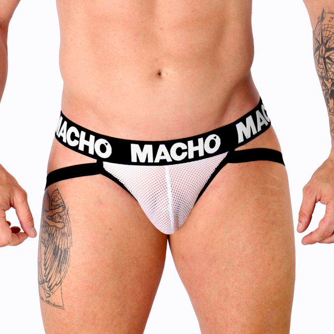 Macho – Mx26x1 Jock Grid Wit XL