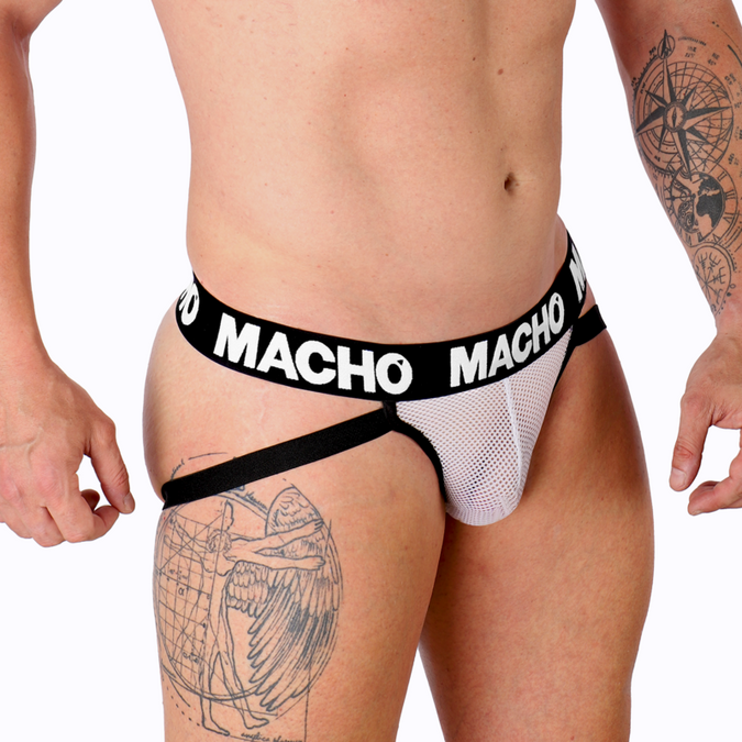 Macho – Mx26x1 Jock Grid Wit L