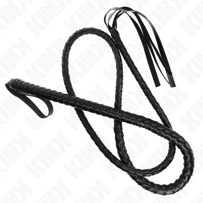 Kink – Lange schwarze Schlangenpeitsche 210 cm