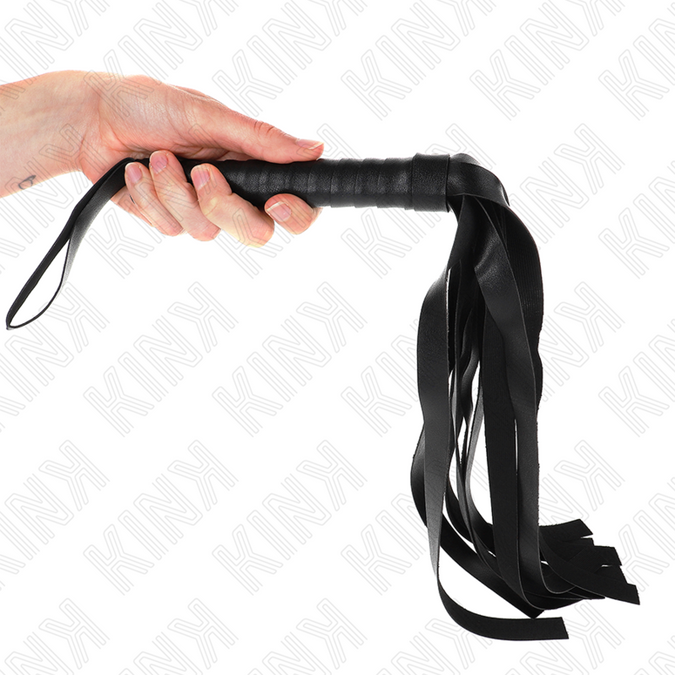Kink – Schwarzer breiter Schwanzpeitsche 48,5 cm