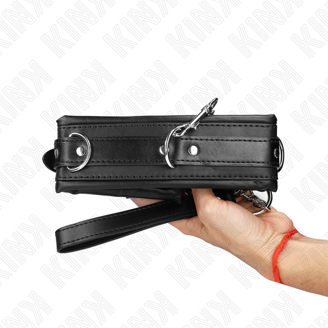 Kink – Schweres Halsband Mit Gürtel 65 Cm Modell 4 Verstellbar 36,5 – 50 Cm