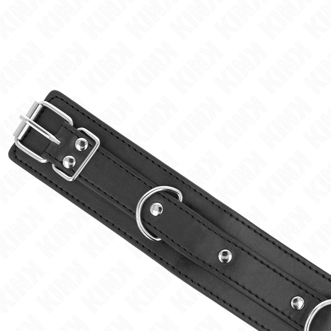 Kink – Halskette mit Leine 65 cm 3-Ring-Modell 1 Verstellbar 38 – 49 cm x 5 cm