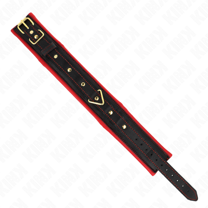 Kink – Halsband mit einfachem Stoff-Leine verstellbar 33 – 48 cm x 5,7 cm