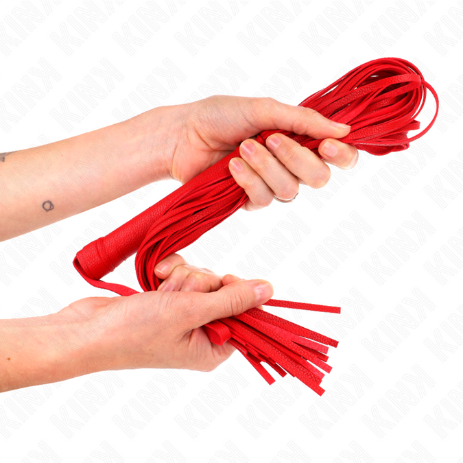 Kink – Red Soft Pvc Whip 70 Cm