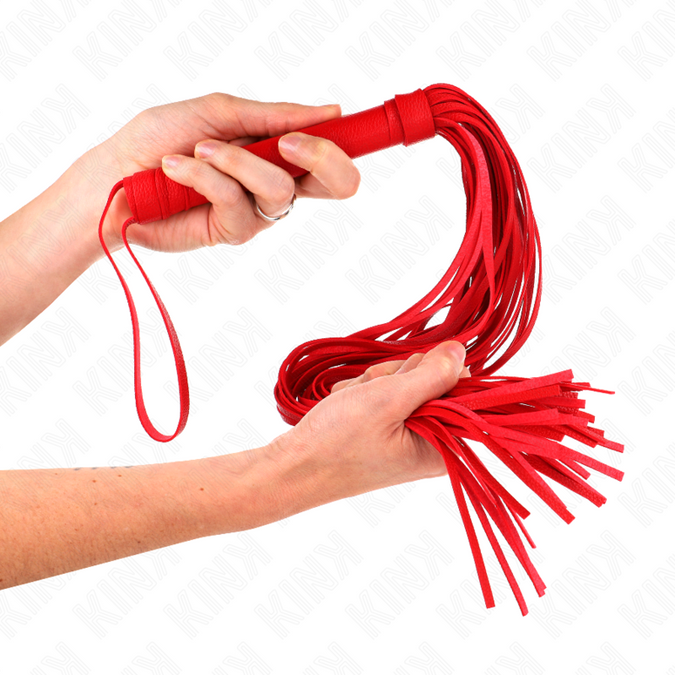 Kink – Red Soft Pvc Whip 70 Cm
