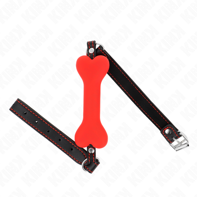 Kink – Roter Knochen 12 cm Knebel 63 x 2 cm
