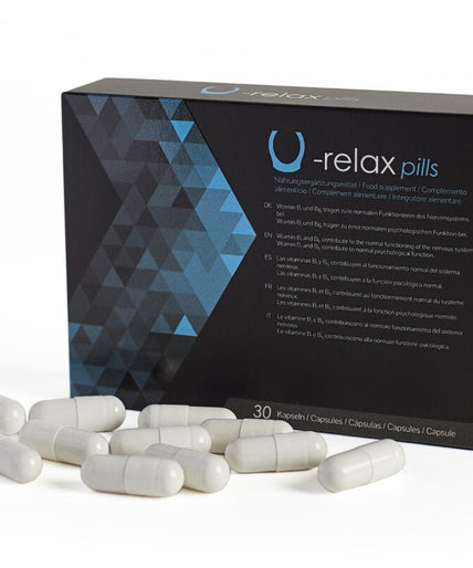 500 Cosmetics – U – Relax Capsules Relaxation And Anxiety Reduction – 30 Capsules.