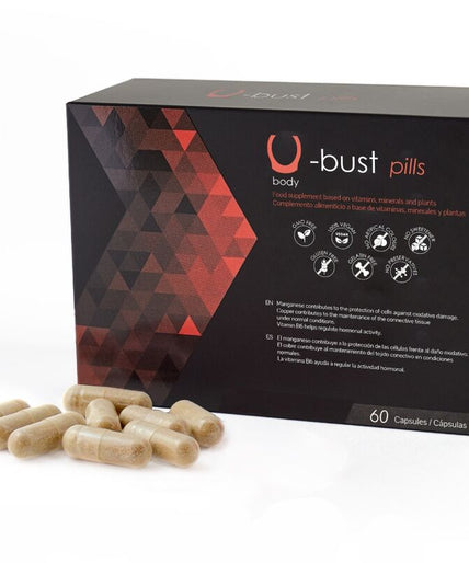 500 Cosmetics – U – Bust Breast Enlargement Capsules – 60 Capsules