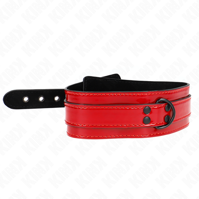 Kink – Weinrot Verstellbare Halskette 37,5 – 49,5 Cm X 5 Cm
