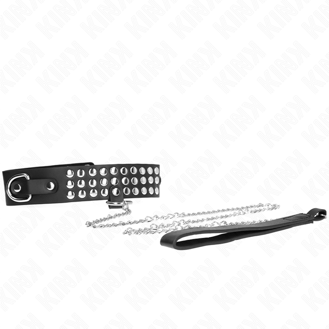 Kink – Halskette mit Riemen 65 cm mit Glanz Verstellbar 37 – 42 cm x 5,3 cm