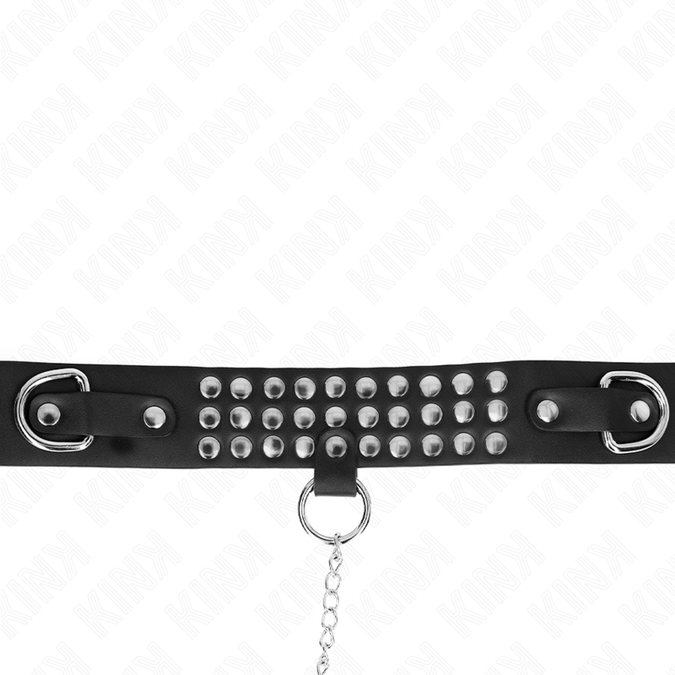 Kink – Halskette mit Riemen 65 cm mit Glanz Verstellbar 37 – 42 cm x 5,3 cm