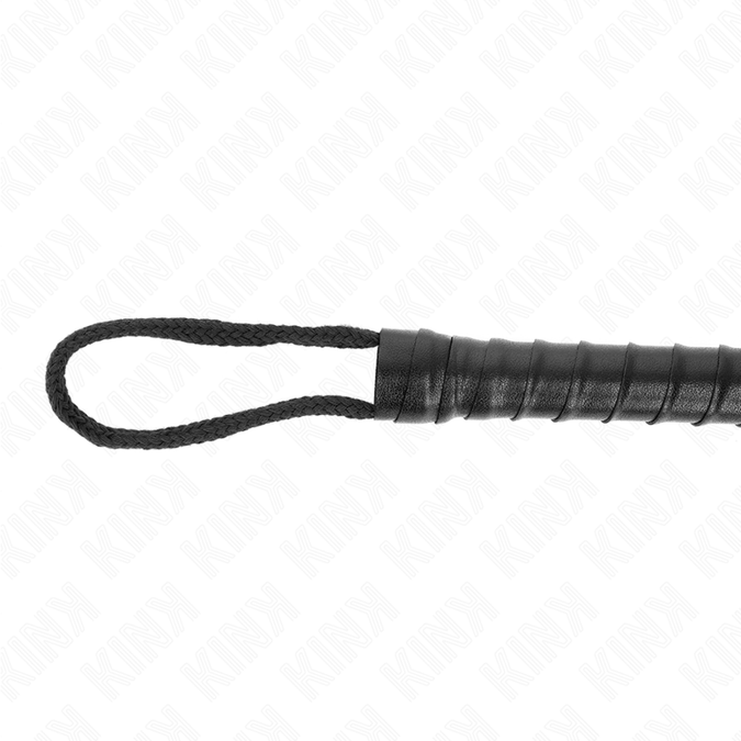 Kink – Schwarze Seilpeitsche 56 cm