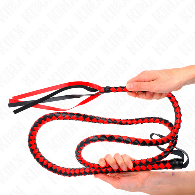 Kink – Rote lange Schlangenpeitsche 210 cm