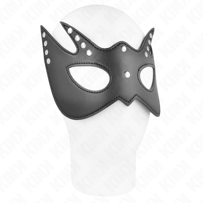Kink – Fledermausmaske mit Nieten 23 x 15 cm