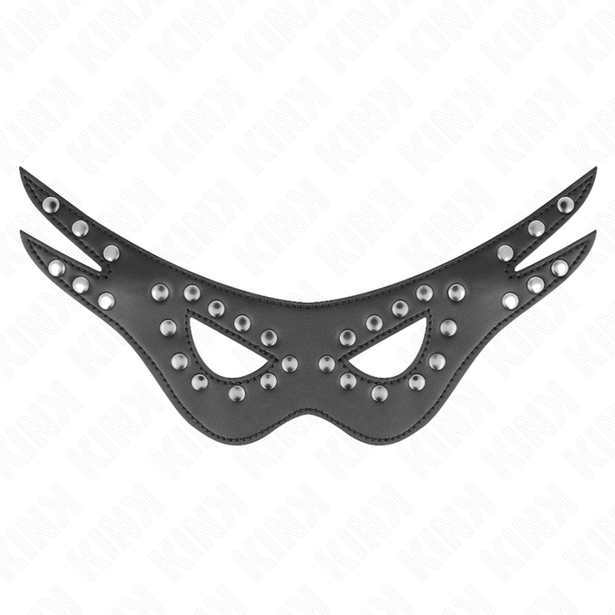 Kink – Sexy Lederimitat Maske Modell 1 27 x 13 cm