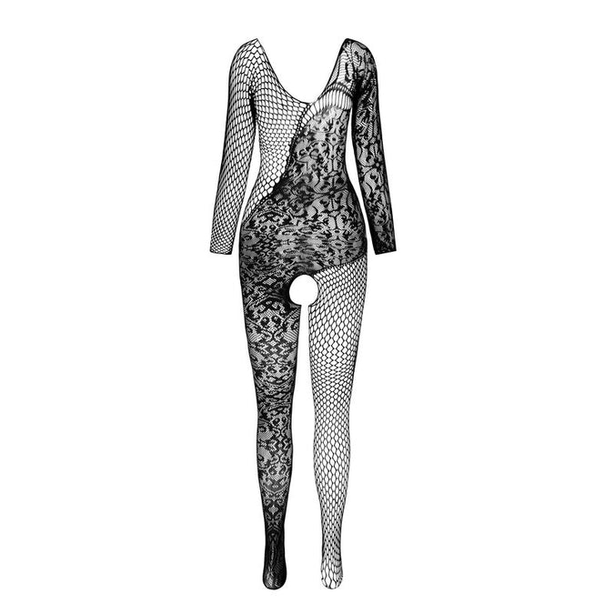 Passie – Bs 107 Bodystocking Rood One Size