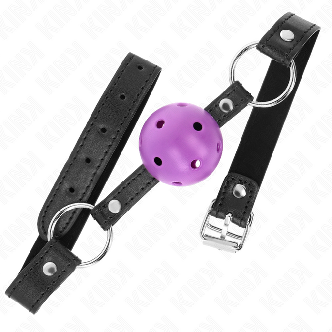 Kink – Hollow Hard Purple Ball 4.5 Cm Gag 63.5 X 2 Cm