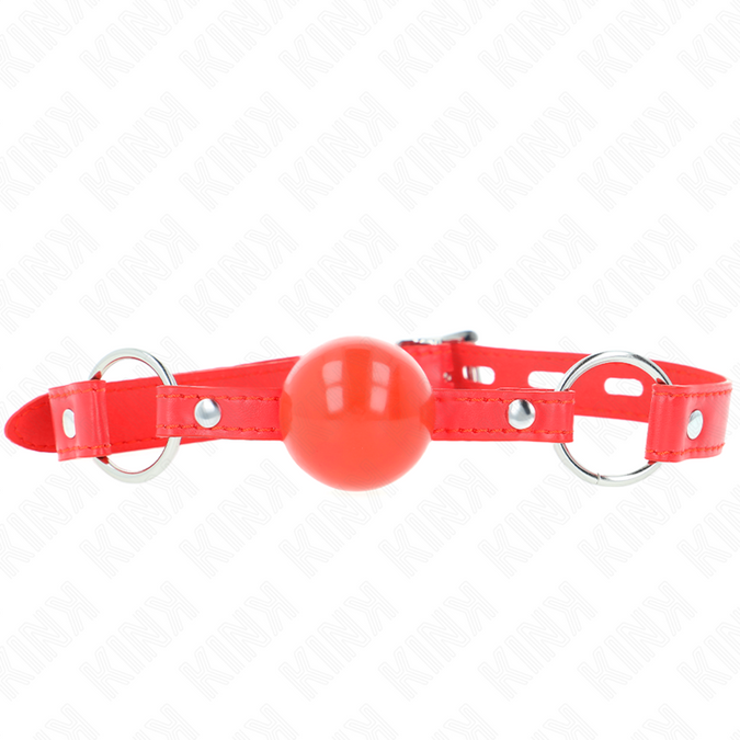 Kink – Tpe Kugel 4 Cm Knebel Mit Rojo Schloss 60 X 2 Cm