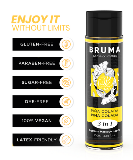 Bruma – Core Massage Hot Oil Pina Colada 3 In 1 – 100 Ml