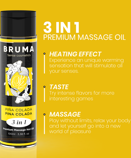 Bruma – Core Massage Hot Oil Pina Colada 3 In 1 – 100 Ml