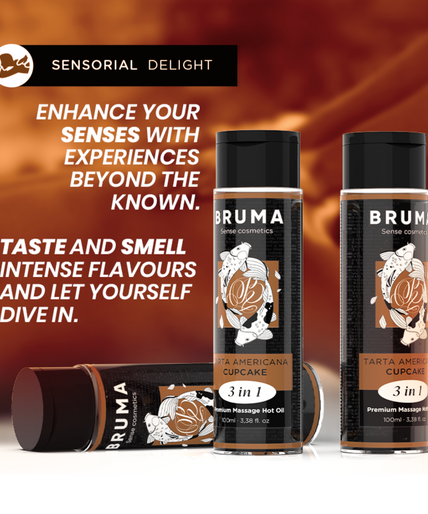 Bruma – Core Massage Hot Oil Cupcake 3 In 1 – 100 Ml