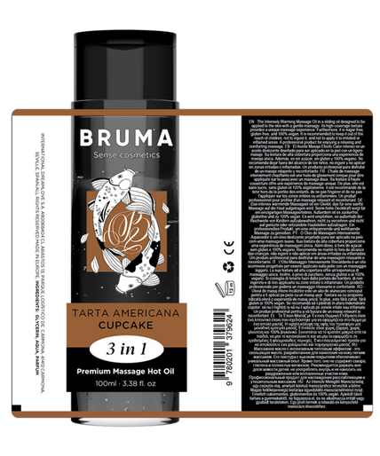 Bruma – Core Massage Hot Oil Cupcake 3 In 1 – 100 Ml
