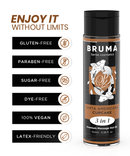 Bruma – Core Massage Hot Oil Cupcake 3 In 1 – 100 Ml