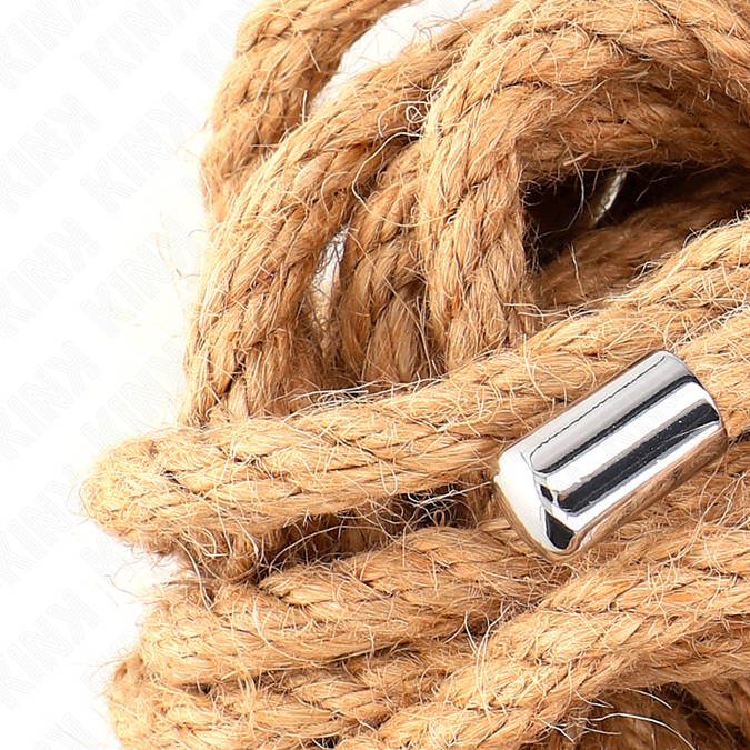 Kink – Hanfseil mit Metallkopf 5 Meter